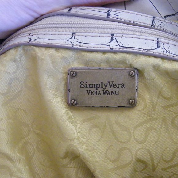 Vera Wang Crocodile Hobo - Picture 3 of 5